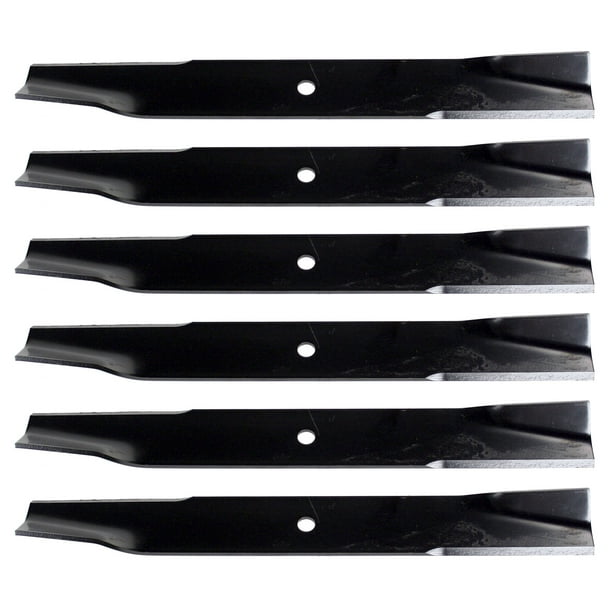 6-Pack Hi-Lift Heavy Duty Blades Replaces Exmark 103-1580-S for 60" cutting deck 6-Pack Hi-Lift Heavy Duty Blades Replaces Exmark 103-1580-S for 60" cutting deck